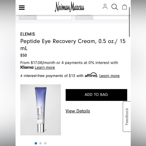 ELEMIS Peptide4 Eye Cream - Purple and Silver - Picture 8 of 10